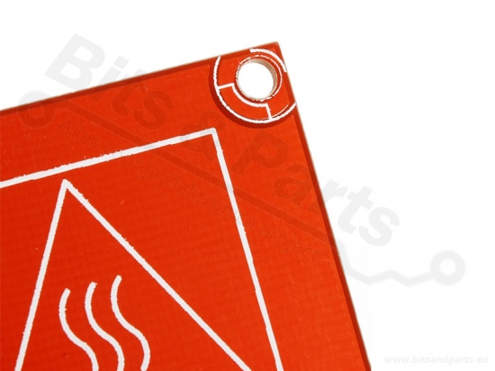 Heat bed/hot plate voor RepRap 3D Printers MK2B Dual Power PCB